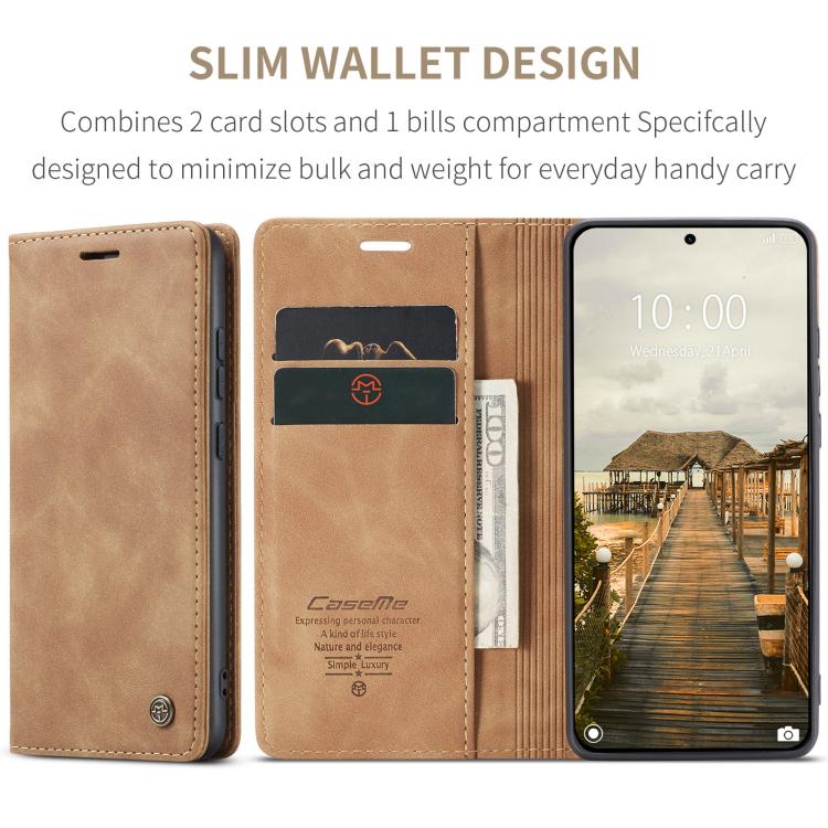 For Xiaomi 15T Pro CaseMe 013 Multifunctional Horizontal Flip Leather Phone Case