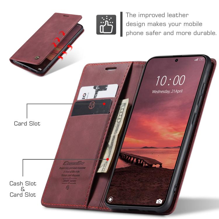 For Xiaomi 15T Pro CaseMe 013 Multifunctional Horizontal Flip Leather Phone Case