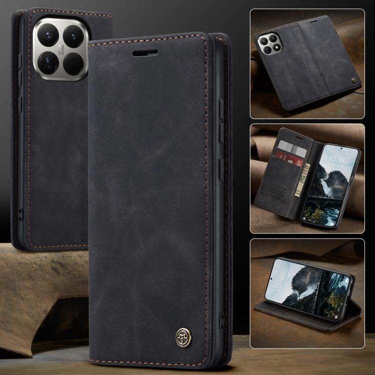 For Xiaomi 15T Pro CaseMe 013 Multifunctional Horizontal Flip Leather Phone Case