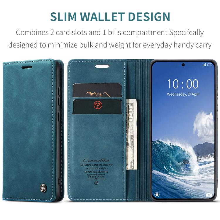 For Xiaomi 15 CaseMe 013 Multifunctional Horizontal Flip Leather Phone Case