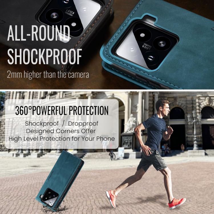 For Xiaomi 15 CaseMe 013 Multifunctional Horizontal Flip Leather Phone Case