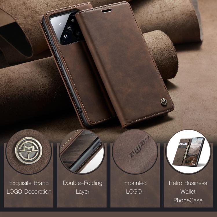 For Xiaomi 15 CaseMe 013 Multifunctional Horizontal Flip Leather Phone Case