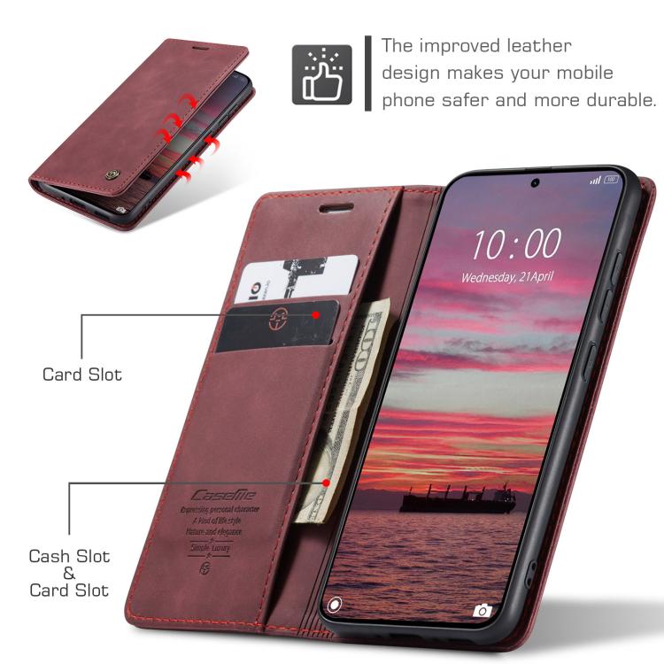 For Xiaomi 15 CaseMe 013 Multifunctional Horizontal Flip Leather Phone Case
