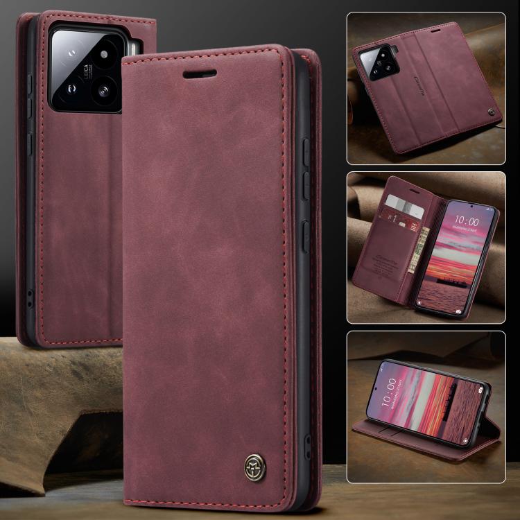 For Xiaomi 15 CaseMe 013 Multifunctional Horizontal Flip Leather Phone Case