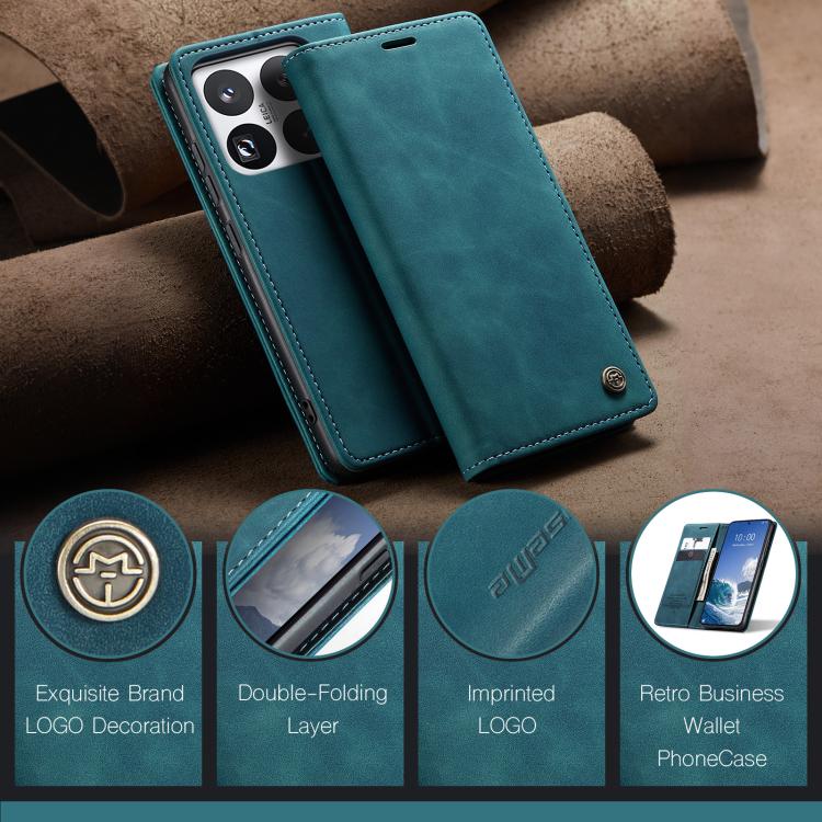 For Xiaomi 15 Pro CaseMe 013 Multifunctional Horizontal Flip Leather Phone Case