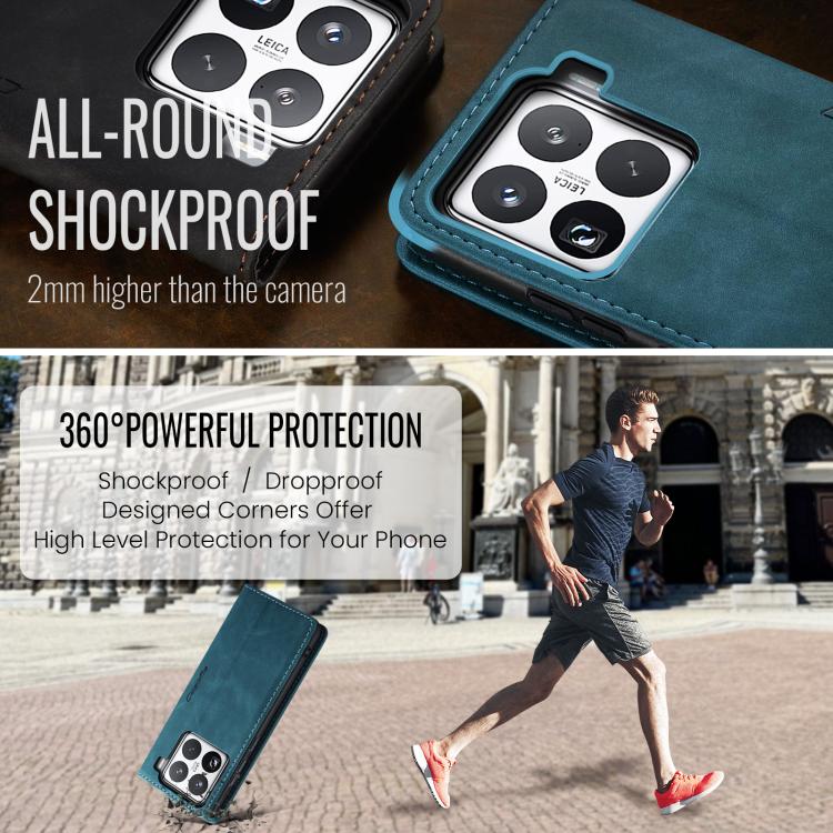 For Xiaomi 15 Pro CaseMe 013 Multifunctional Horizontal Flip Leather Phone Case