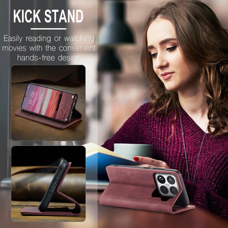 For Xiaomi 15 Pro CaseMe 013 Multifunctional Horizontal Flip Leather Phone Case