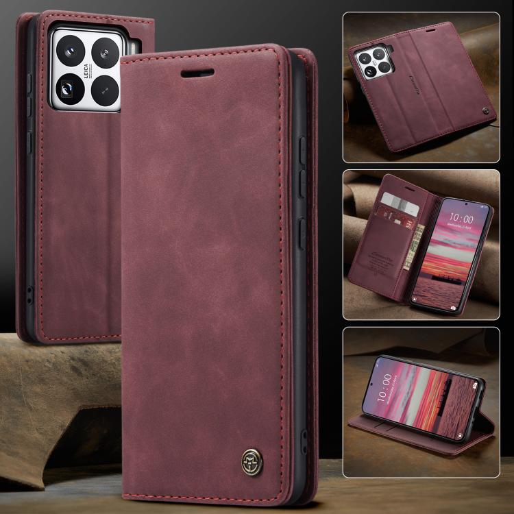 For Xiaomi 15 Pro CaseMe 013 Multifunctional Horizontal Flip Leather Phone Case