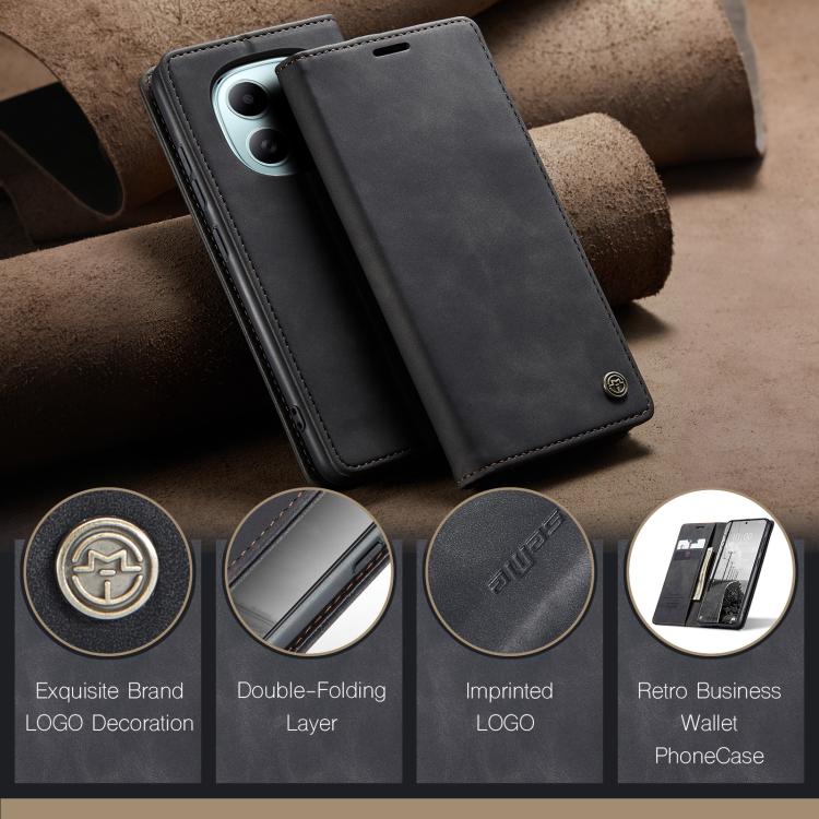 For Redmi Note 15 4G / 5G Global 164mm CaseMe 013 Multifunctional Horizontal Flip Leather Phone Case