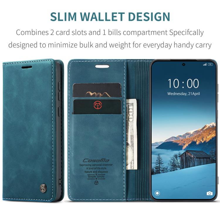 For Redmi Note 15 Pro 4G Global 163.2mm CaseMe 013 Multifunctional Horizontal Flip Leather Phone Case