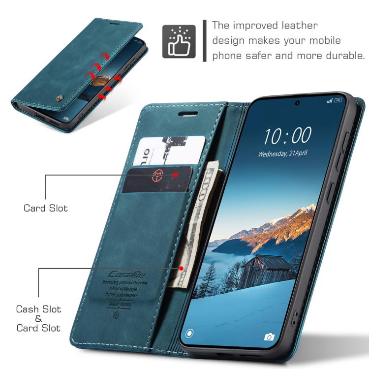 For Redmi Note 15 Pro 4G Global 163.2mm CaseMe 013 Multifunctional Horizontal Flip Leather Phone Case