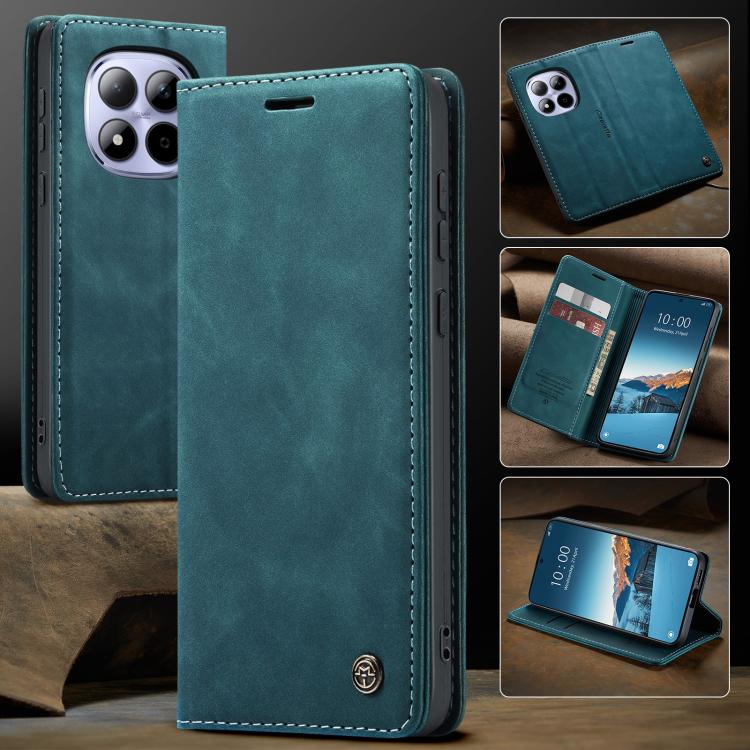 For Redmi Note 15 Pro 4G Global 163.2mm CaseMe 013 Multifunctional Horizontal Flip Leather Phone Case