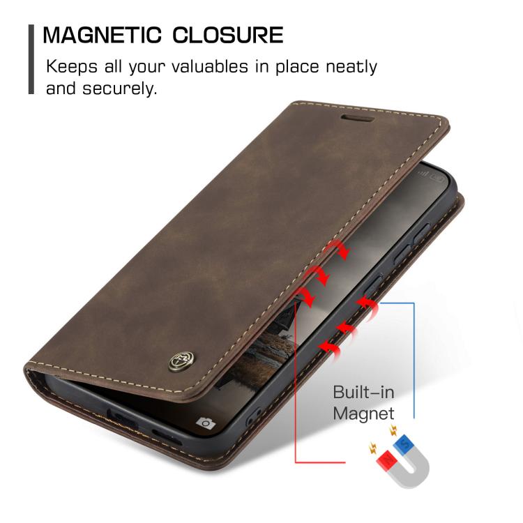 For Redmi Note 15 Pro 4G Global 163.2mm CaseMe 013 Multifunctional Horizontal Flip Leather Phone Case