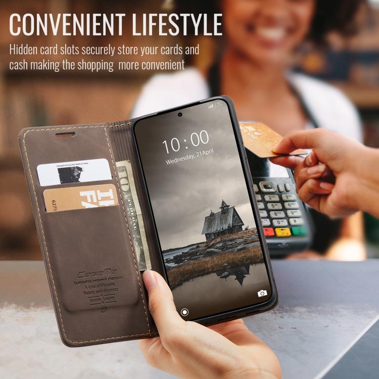 For Redmi Note 15 Pro 4G Global 163.2mm CaseMe 013 Multifunctional Horizontal Flip Leather Phone Case