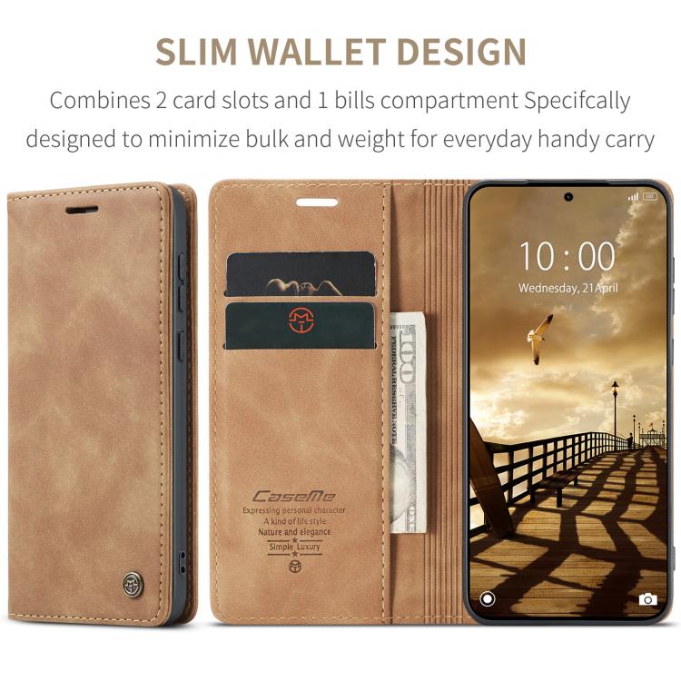 For Redmi Note 15 Pro 4G Global 163.2mm CaseMe 013 Multifunctional Horizontal Flip Leather Phone Case