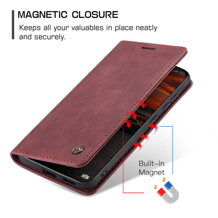 For Redmi Note 15 Pro 4G Global 163.2mm CaseMe 013 Multifunctional Horizontal Flip Leather Phone Case