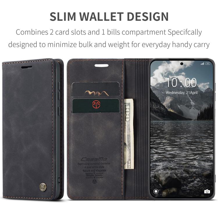 For Redmi Note 15 Pro 4G Global 163.2mm CaseMe 013 Multifunctional Horizontal Flip Leather Phone Case