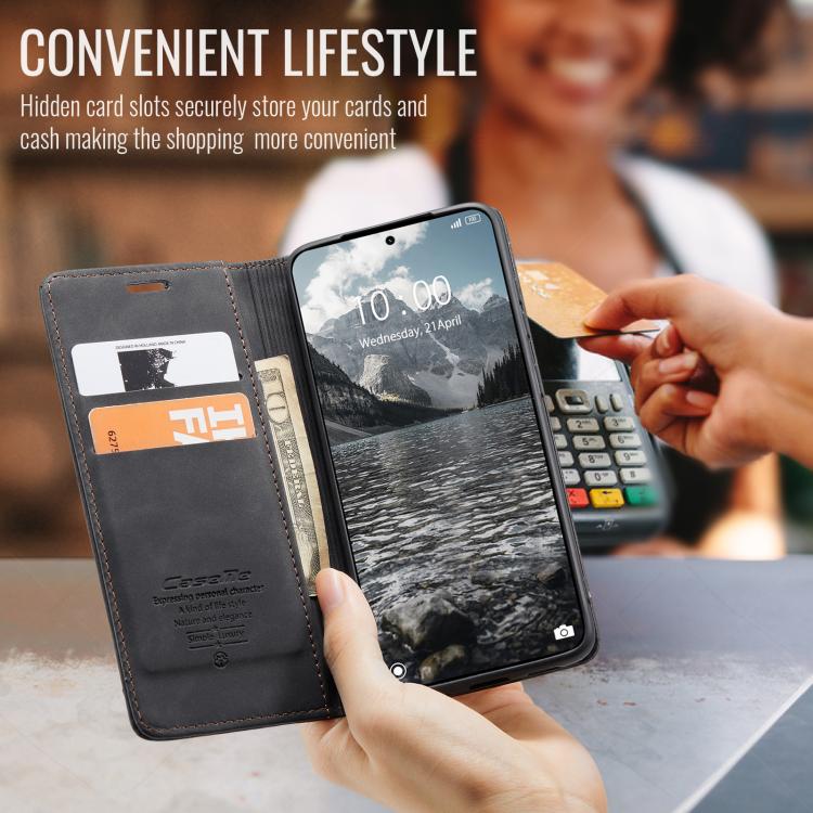 For Redmi Note 15 Pro 4G Global 163.2mm CaseMe 013 Multifunctional Horizontal Flip Leather Phone Case