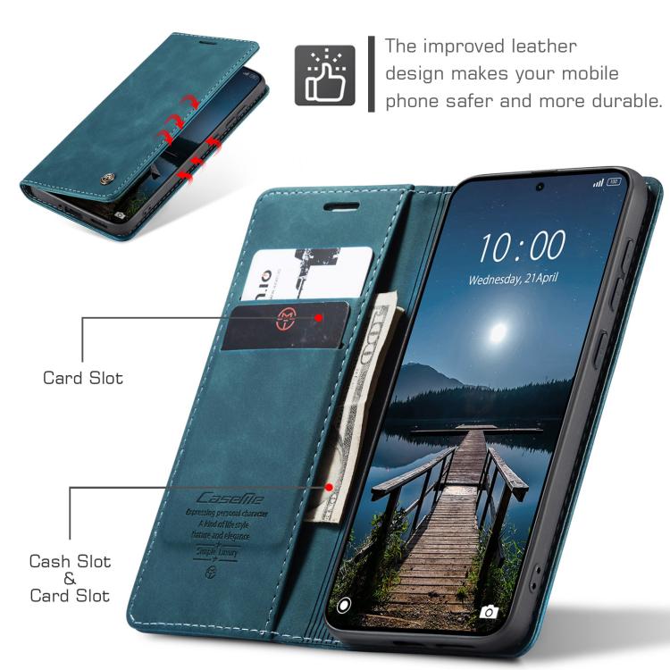 For Redmi Note 15 Pro 5G Global 163.6mm CaseMe 013 Multifunctional Horizontal Flip Leather Phone Case