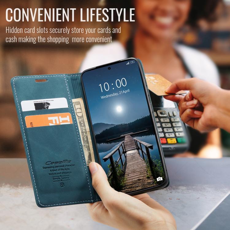 For Redmi Note 15 Pro 5G Global 163.6mm CaseMe 013 Multifunctional Horizontal Flip Leather Phone Case