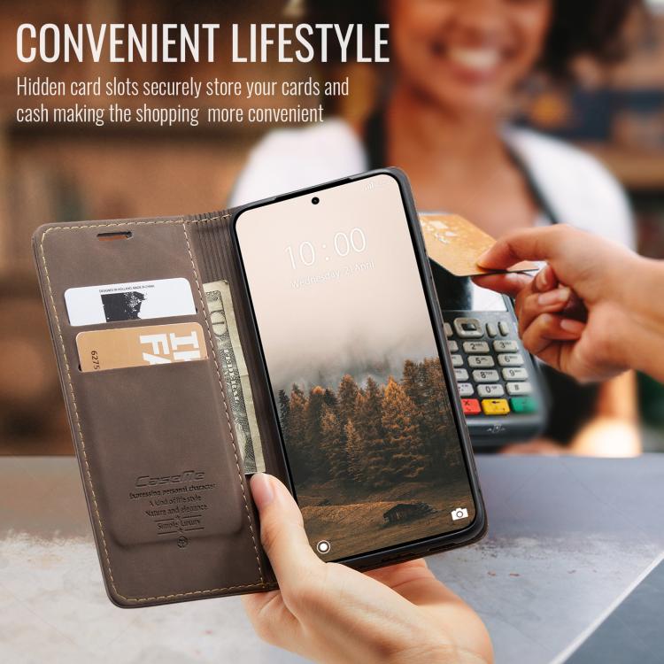 For Redmi Note 15 Pro 5G Global 163.6mm CaseMe 013 Multifunctional Horizontal Flip Leather Phone Case