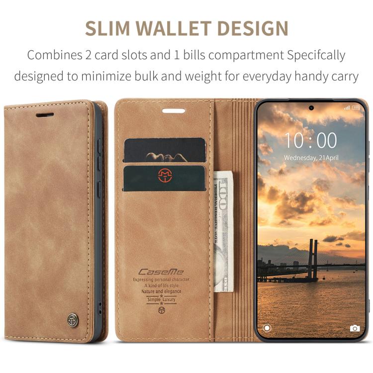 For Redmi Note 15 Pro 5G Global 163.6mm CaseMe 013 Multifunctional Horizontal Flip Leather Phone Case
