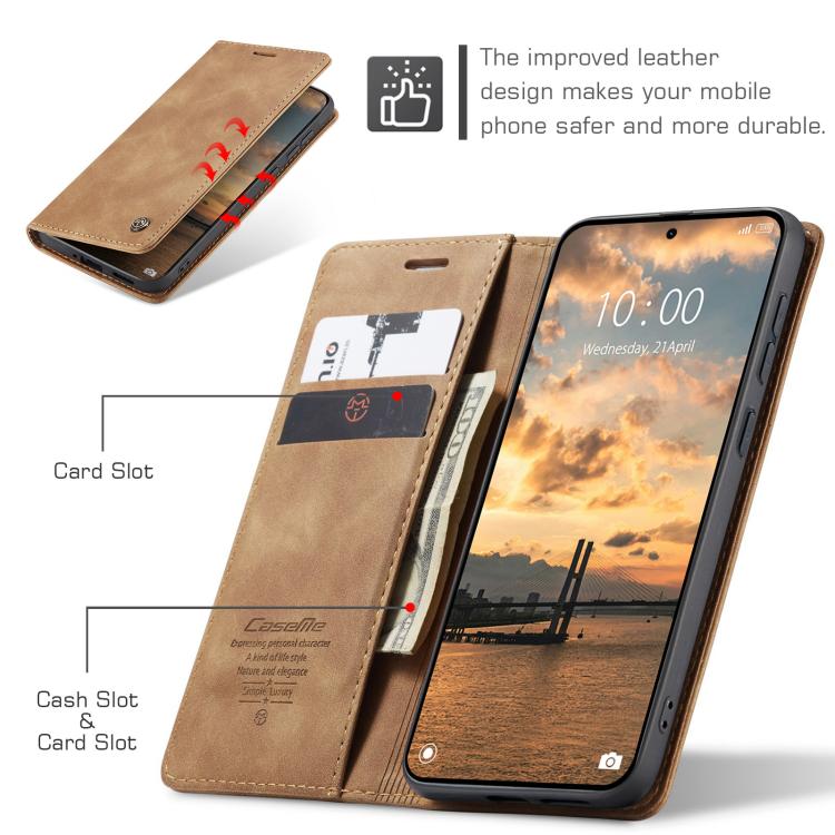 For Redmi Note 15 Pro 5G Global 163.6mm CaseMe 013 Multifunctional Horizontal Flip Leather Phone Case
