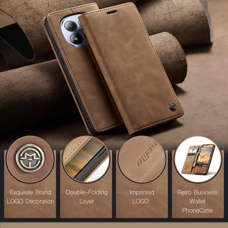 For Redmi Note 15 Pro 5G Global 163.6mm CaseMe 013 Multifunctional Horizontal Flip Leather Phone Case