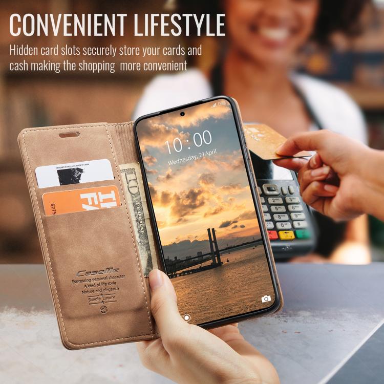 For Redmi Note 15 Pro 5G Global 163.6mm CaseMe 013 Multifunctional Horizontal Flip Leather Phone Case