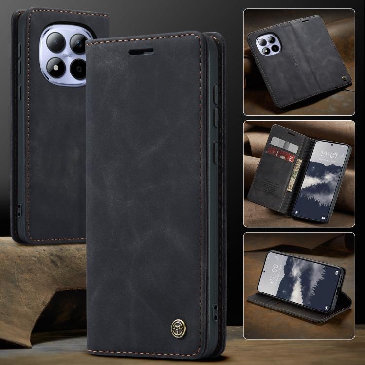 For Redmi Note 15 Pro 5G Global 163.6mm CaseMe 013 Multifunctional Horizontal Flip Leather Phone Case