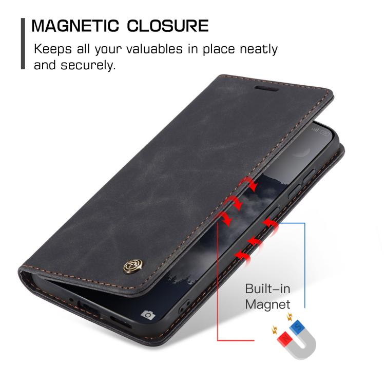 For Redmi Note 15 Pro 5G Global 163.6mm CaseMe 013 Multifunctional Horizontal Flip Leather Phone Case