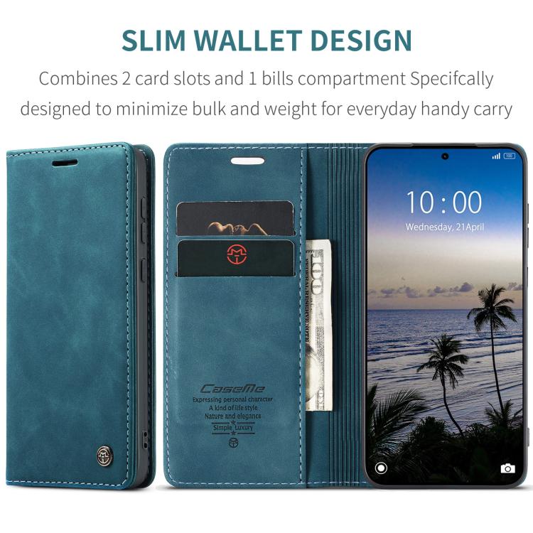 For Redmi Note 15 Pro+ 5G Global 163.3mm CaseMe 013 Multifunctional Horizontal Flip Leather Phone Case