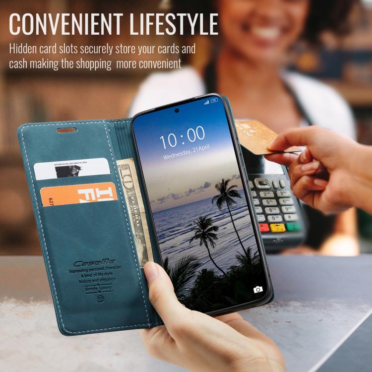For Redmi Note 15 Pro+ 5G Global 163.3mm CaseMe 013 Multifunctional Horizontal Flip Leather Phone Case