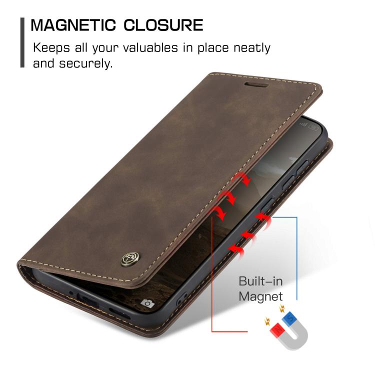 For Redmi Note 15 Pro+ 5G Global 163.3mm CaseMe 013 Multifunctional Horizontal Flip Leather Phone Case