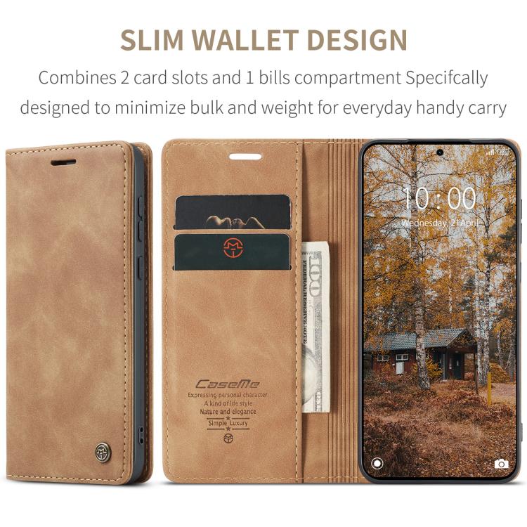 For Redmi Note 15 Pro+ 5G Global 163.3mm CaseMe 013 Multifunctional Horizontal Flip Leather Phone Case