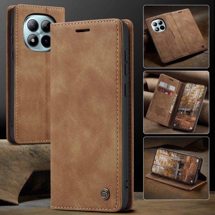 For Redmi Note 15 Pro+ 5G Global 163.3mm CaseMe 013 Multifunctional Horizontal Flip Leather Phone Case