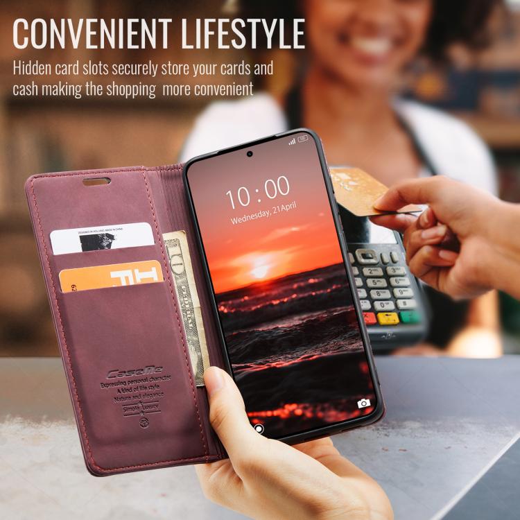 For Redmi Note 15 Pro+ 5G Global 163.3mm CaseMe 013 Multifunctional Horizontal Flip Leather Phone Case