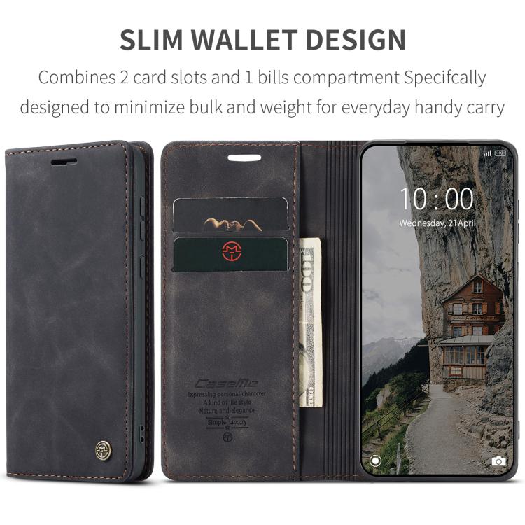 For Redmi Note 15 Pro+ 5G Global 163.3mm CaseMe 013 Multifunctional Horizontal Flip Leather Phone Case