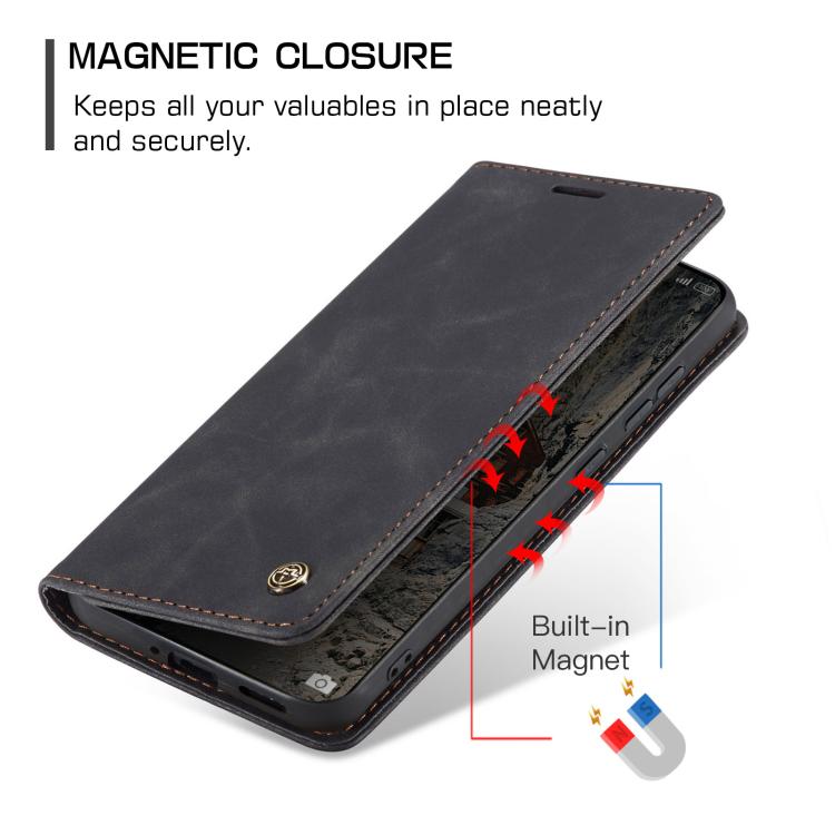 For Redmi Note 15 Pro+ 5G Global 163.3mm CaseMe 013 Multifunctional Horizontal Flip Leather Phone Case