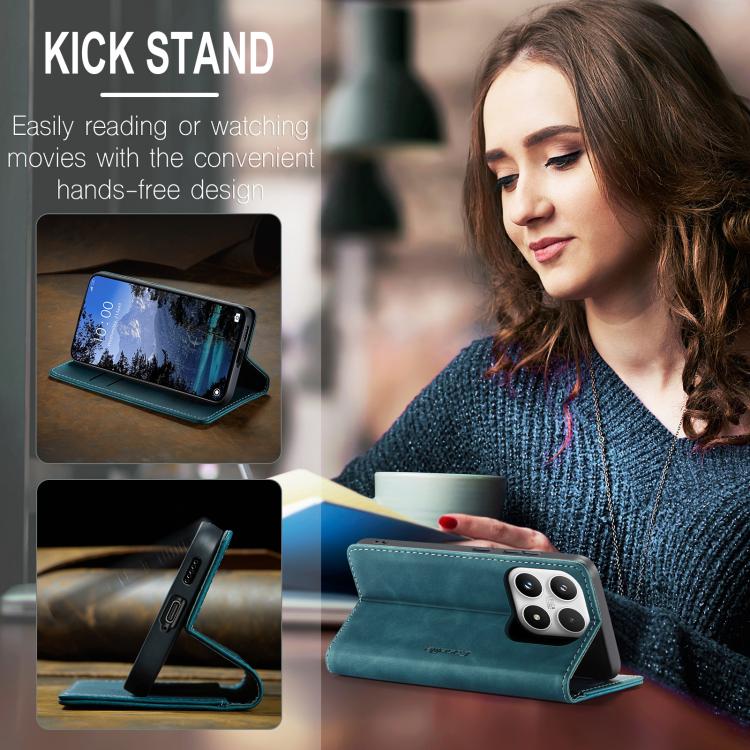 For Xiaomi 17 CaseMe 013 Multifunctional Horizontal Flip Leather Phone Case