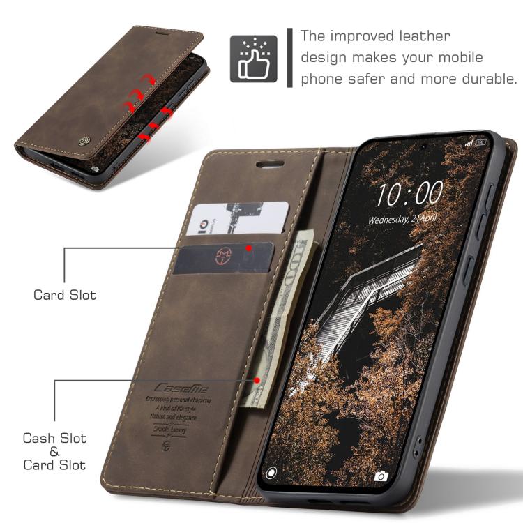 For Xiaomi 17 CaseMe 013 Multifunctional Horizontal Flip Leather Phone Case