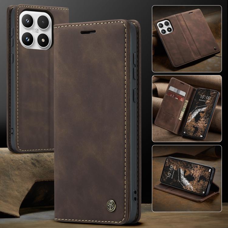 For Xiaomi 17 CaseMe 013 Multifunctional Horizontal Flip Leather Phone Case