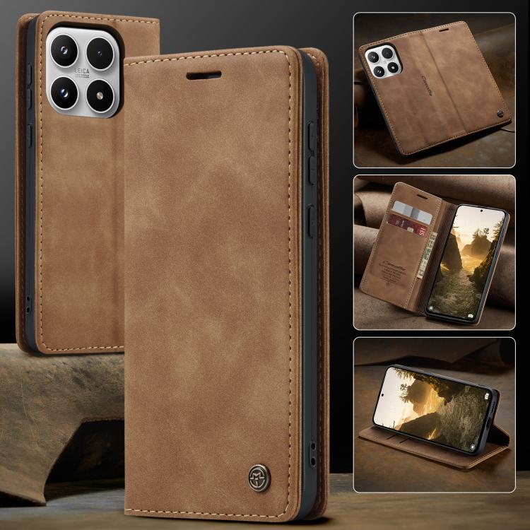 For Xiaomi 17 CaseMe 013 Multifunctional Horizontal Flip Leather Phone Case