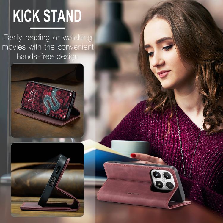 For Xiaomi 17 CaseMe 013 Multifunctional Horizontal Flip Leather Phone Case