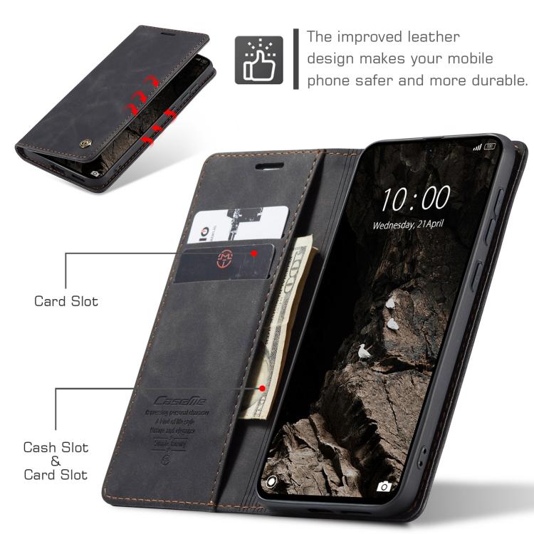 For Xiaomi 17 CaseMe 013 Multifunctional Horizontal Flip Leather Phone Case