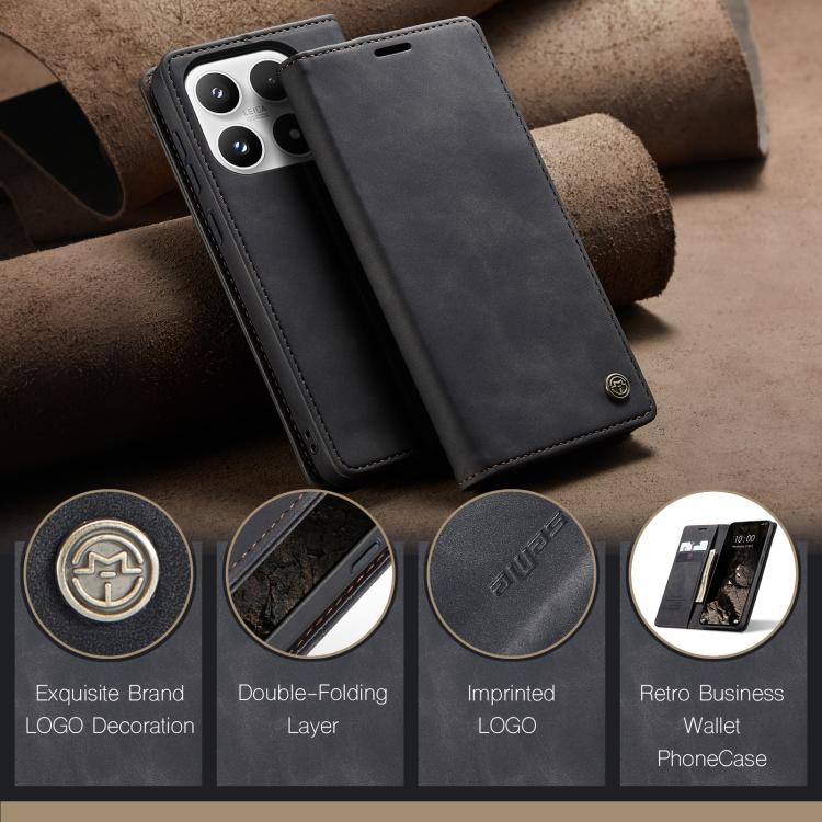 For Xiaomi 17 CaseMe 013 Multifunctional Horizontal Flip Leather Phone Case