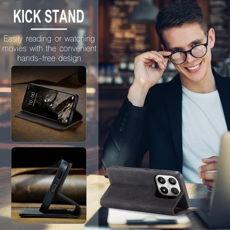 For Xiaomi 17 CaseMe 013 Multifunctional Horizontal Flip Leather Phone Case