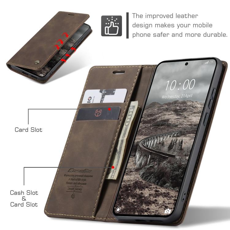 For Xiaomi 17 Ultra CaseMe 013 Multifunctional Horizontal Flip Leather Phone Case