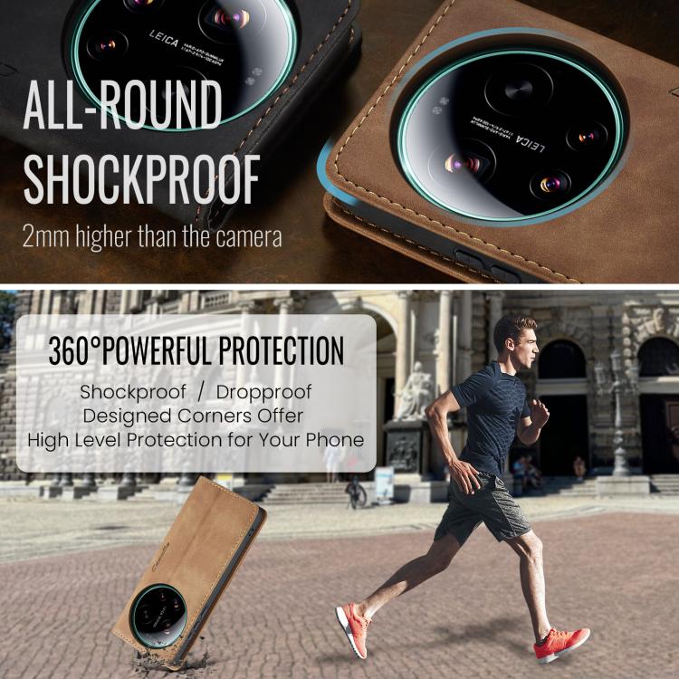 For Xiaomi 17 Ultra CaseMe 013 Multifunctional Horizontal Flip Leather Phone Case