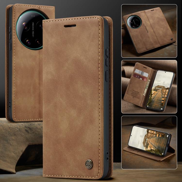 For Xiaomi 17 Ultra CaseMe 013 Multifunctional Horizontal Flip Leather Phone Case
